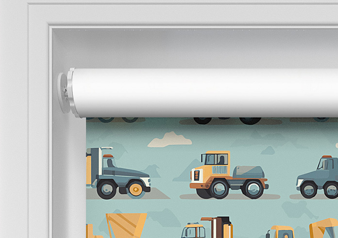 Construction Crew, Digger - Twist&Fit Roller Blind - Image 9
